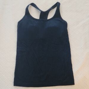 Lululemon Ebb To Street Tank. Size 6. True Navy.